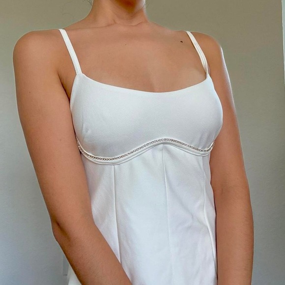 NWT White mini dress from Princess Polly - Picture 2 of 8